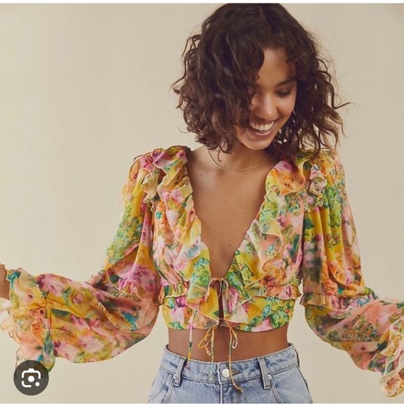 For Love And Lemons Tops - For love & lemon Nina top